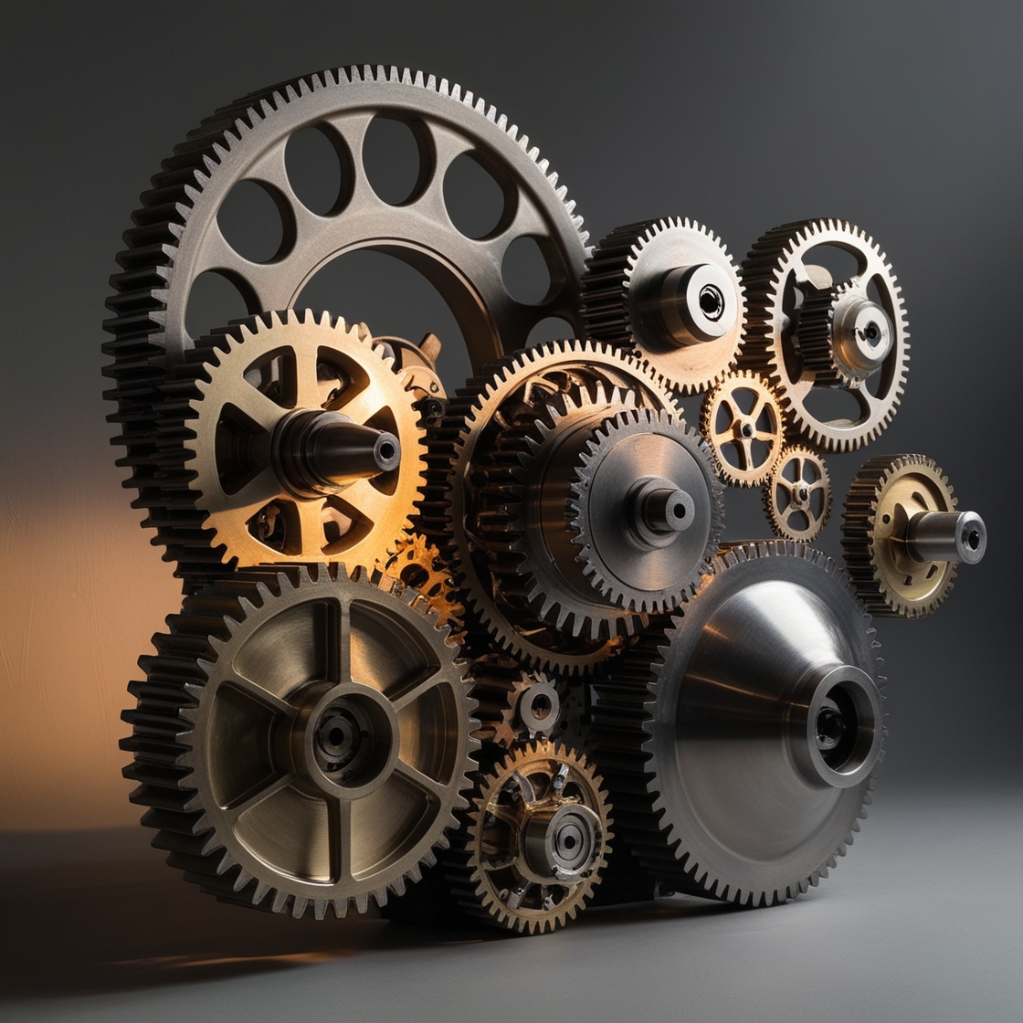 Image de engenagens simbolizando o funcionamento dos processos empresariais
