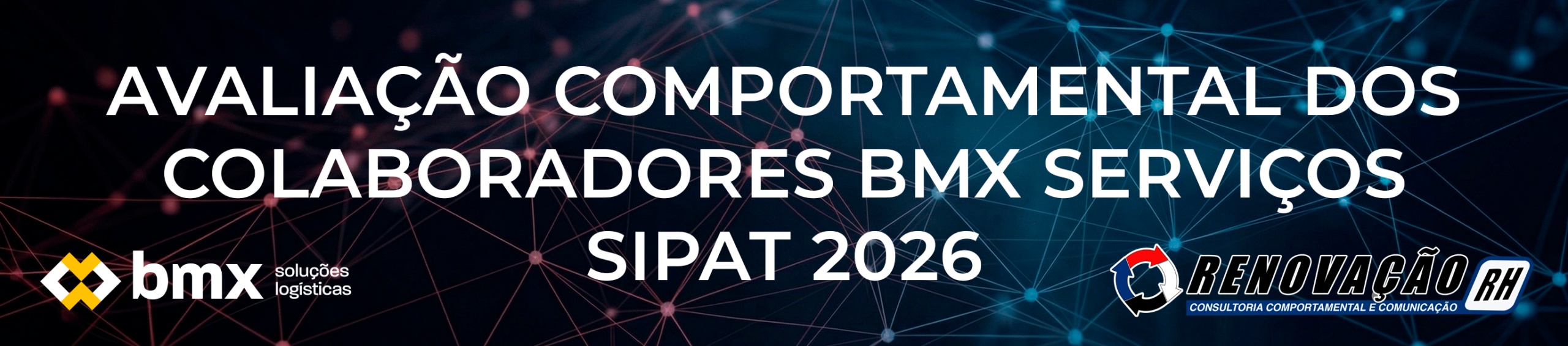 Cabeçalho do formulário de avaliação comportamental dos colaboradores da empresa BMX Serviços.
